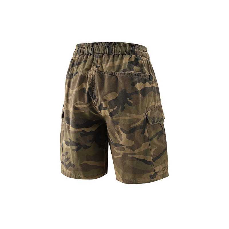 Summer New Mens Casual Sports Shorts Loose Outdoor Overalls Multi-pocket Fashion Cotton High Quality Basketball Shorts W250614