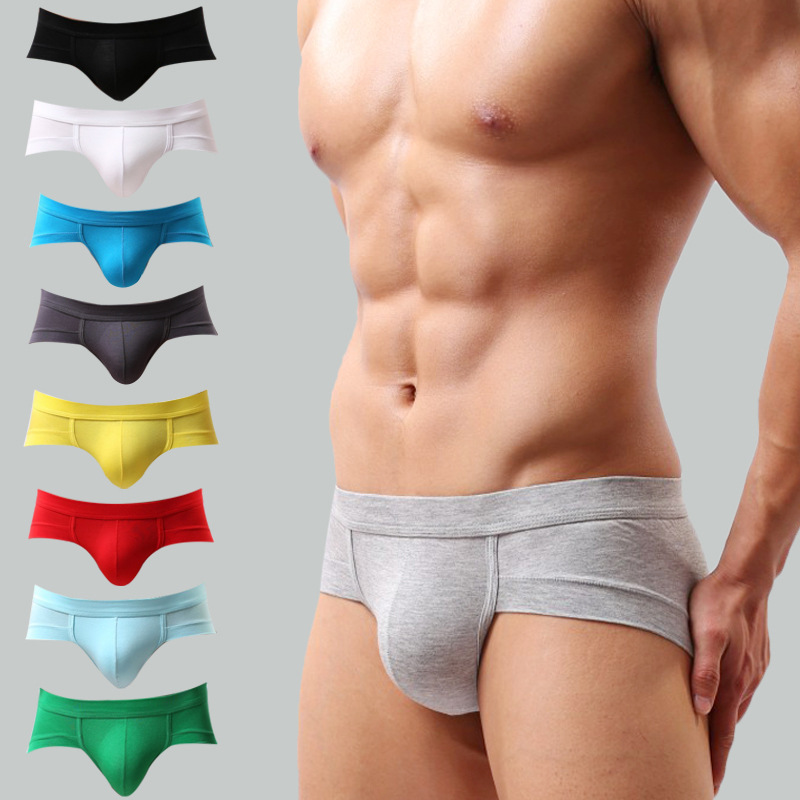UpUns Wholesale Mens Modal Briefs U Pouch Underwear Low Waist Soft Touch 14 Solid Colors Free Shipping Hot Sale on DHgate