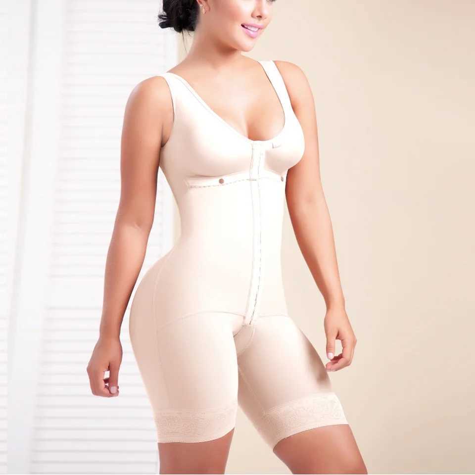 BBL Stage 2 Colombianas Mujer Full Body Support High Compression Shrink Waist Post Surgery Shapewear Ass Stuff Butt Lifter XJ250614
