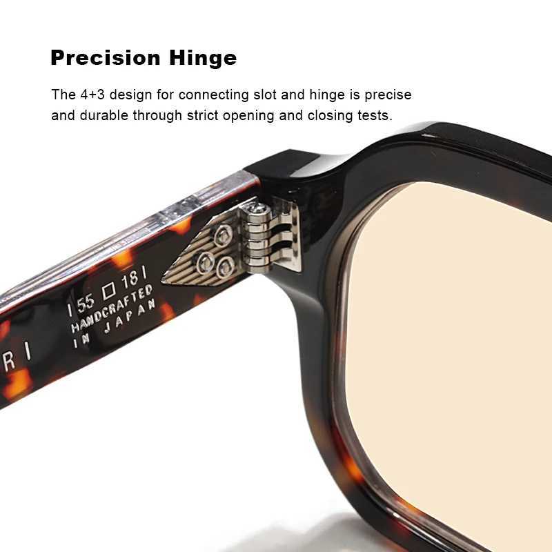 Oversized Handmade Acetate Sunglasses For Men Women Retro Classic Sunglasses Outdoor UV400 Protection Customization Z250614