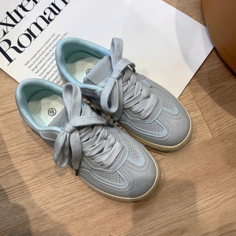 Ddmysports Niche German Training For Women Breathable Summer White Shoes Versatile Fashion Sneakers Casual Board Outdoor Shoes