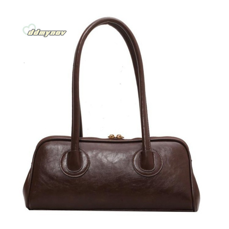 2024 New Trendy Women's Fashion Versatile Shoulder Underarm High-end Handbag Baguette Bag ddmynov