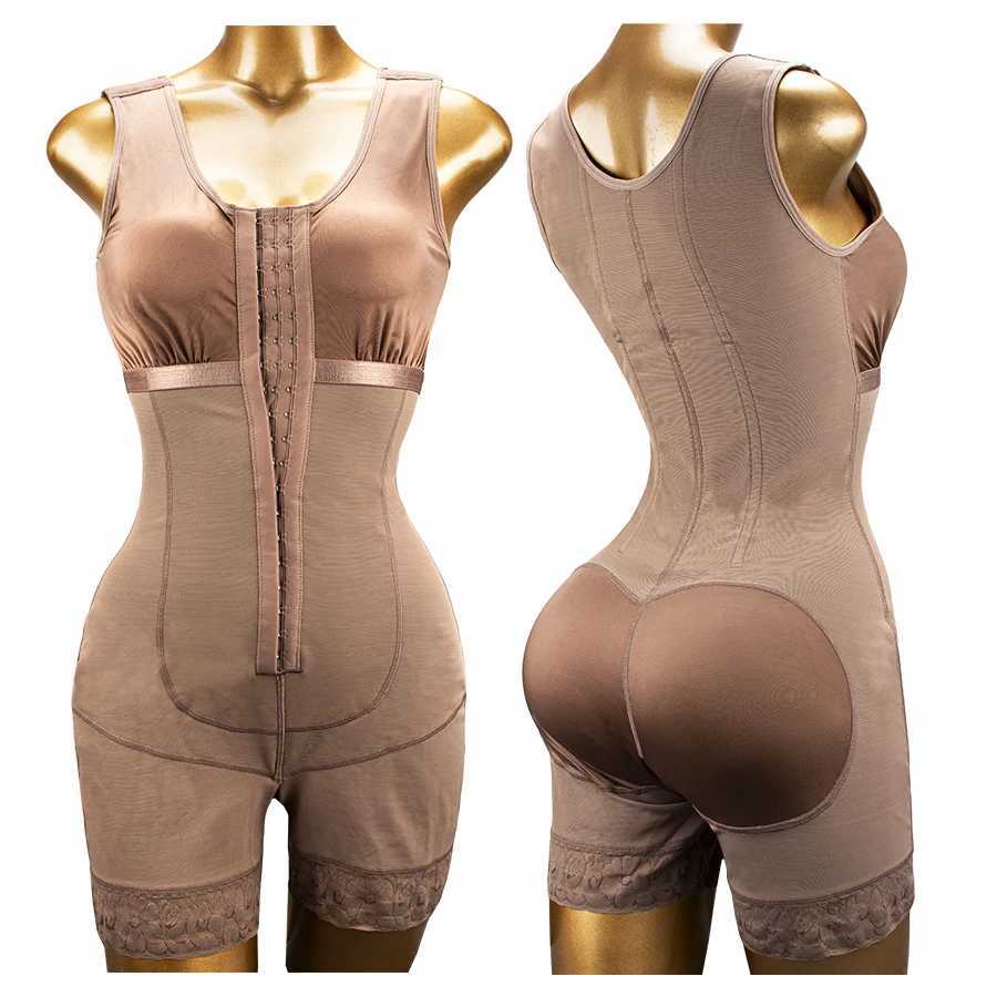 Colombian Shapewear Tummy Control Girdles Slimming Body Shaper Seamless Bodysuit Invisible Sculpting Sheath Women Slim Fit XJ250614