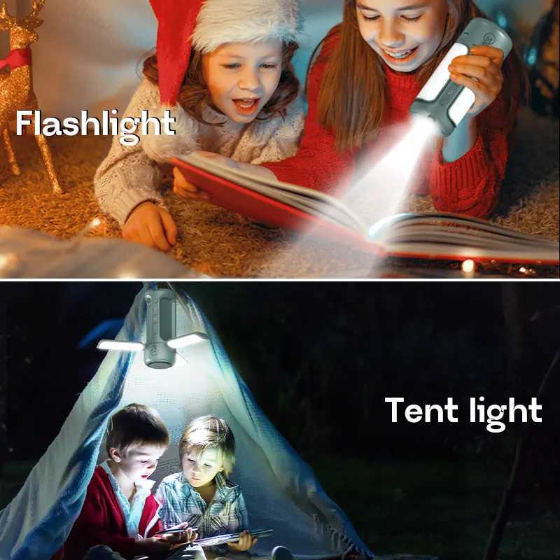 MOSLIGHTING Bluetooth Speaker Folding Lamp Portable Rechargeable Camping Lantern Emergency Lighting Flashlight Hanging Tent Lamp W250613