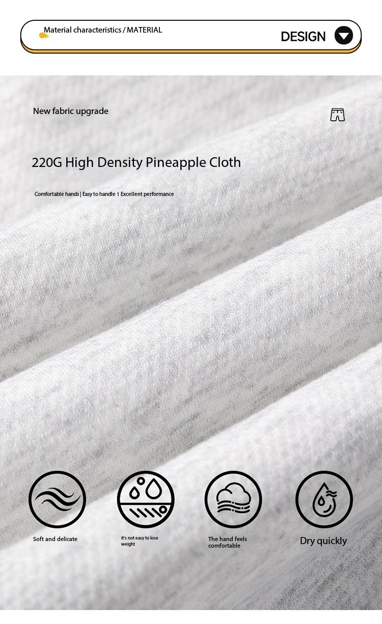 Thin Designer New Casual Sport Pants, American Style Men's Fitness Shorts, Trendy Loose Five-Inch Pants