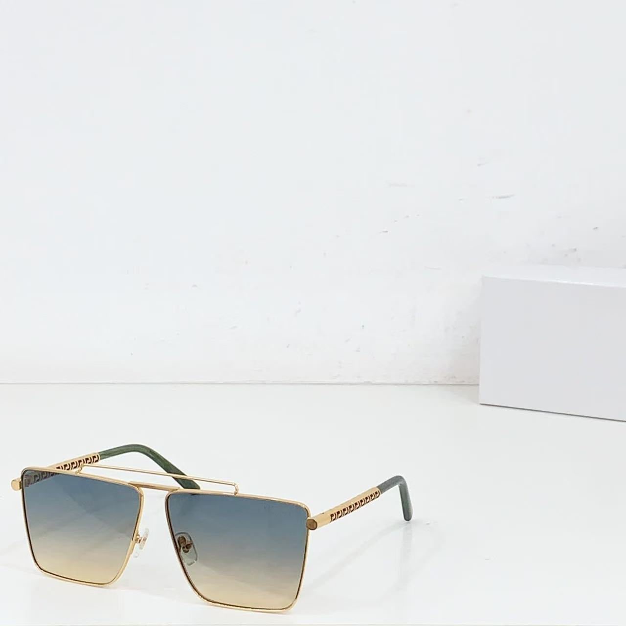 Fashion Designer Sunglasses Women Men Oval Glasses Womens Sunglass Polarized Glass Lens With Box A1