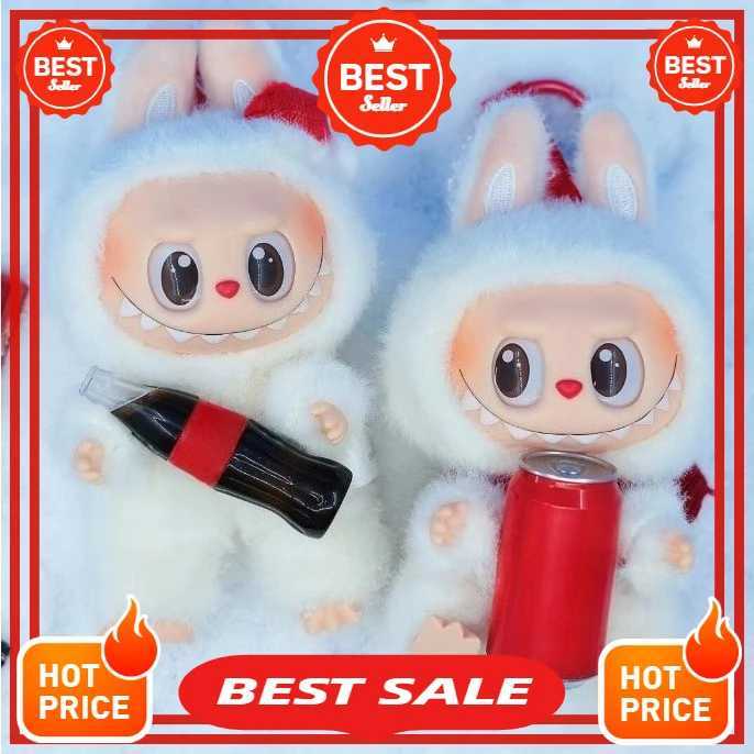 Labubu Cute Blind Box Series Vinyl Face Pendant Doll High Quality Replica Keychain Mystery Box Surprise Childrens Toy Gift T250614