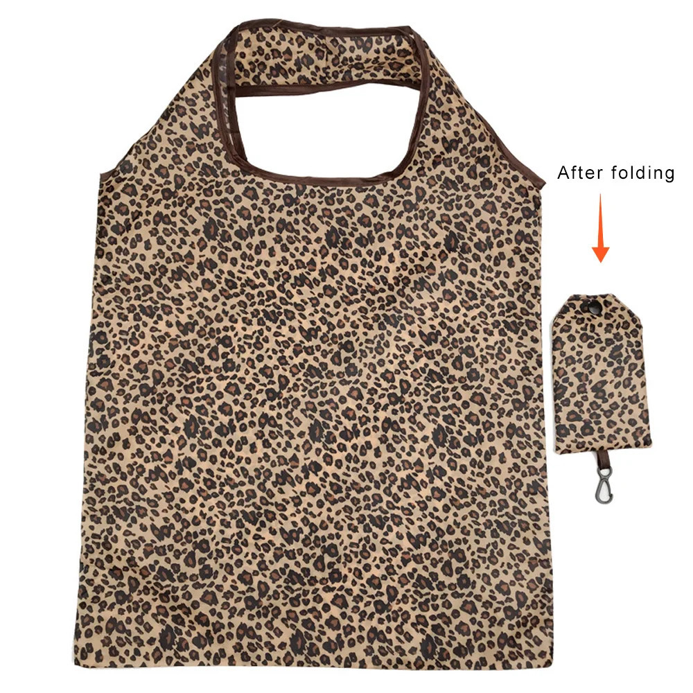 Reusable Shopping Bag Nylon Foldable Grocery Bag Creative Eco-Friendly Tote Bag Lightweight and Durable 250610