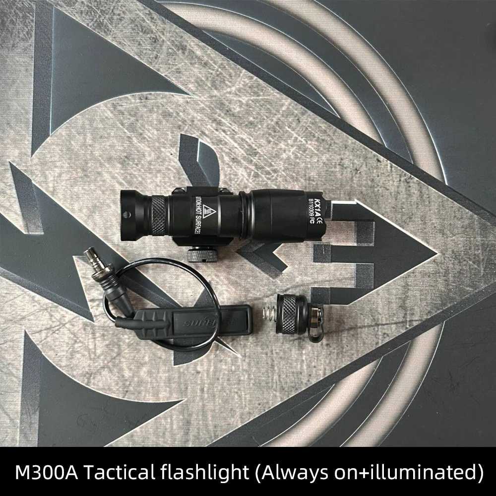 Element M300A/M323V Strong Light Illumination M600C/M600W/M620V Tactical Strong Light Flashlight Set Outdoor Equipment XJ250613