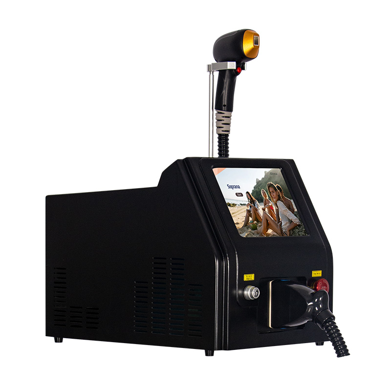 Diode Laser Hair Removal Professional Machine Triple Wave Ice Titanium 755 808nm Permanent Device 3 Wavelength Skin Cool