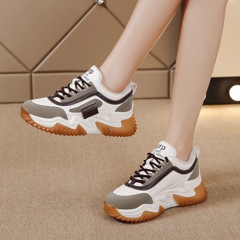 Ddmysports Dad Sneakers Autumn New Versatile Thick Soled Women S Sports Korean Style Casual Shoes Outdoor Shoes