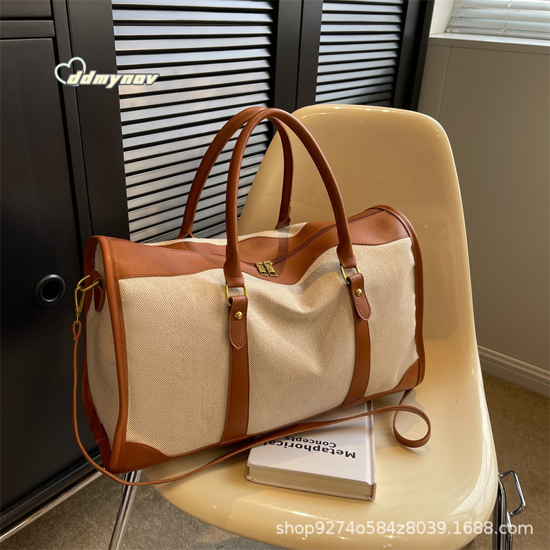 Short Trip Travel Large Capacity Trendy Shoulder 2025 New Fashionable Handheld Crossbody Bag for Commuting and Outings ddmynov