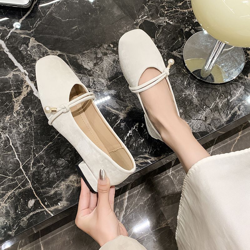 Ddmyoutdoor Mary Jane Fairy Dress Shoes For Women New Spring Autumn Gentle Flat Grandma Loafers Outdoor Shoes