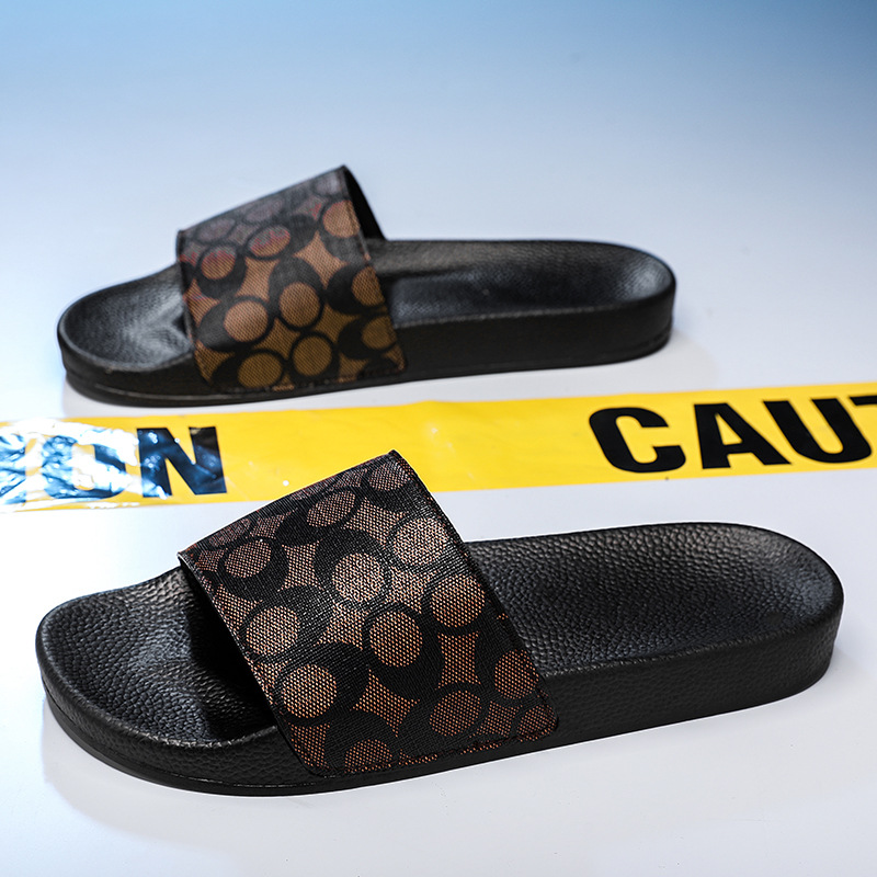 Free Shipping designer Slippers Summer one-piece for couples outdoor wear cool slippers indoor men women household use plus szie 39-47