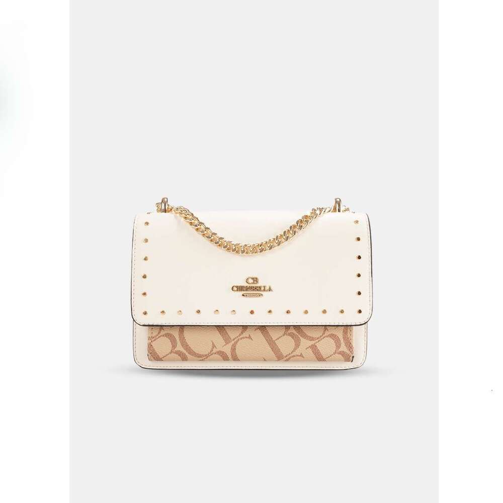 Women's handbag designer shoulder bag crossbody bag Studded Letter Print Chain Bag Fashion leisure and high-end feel