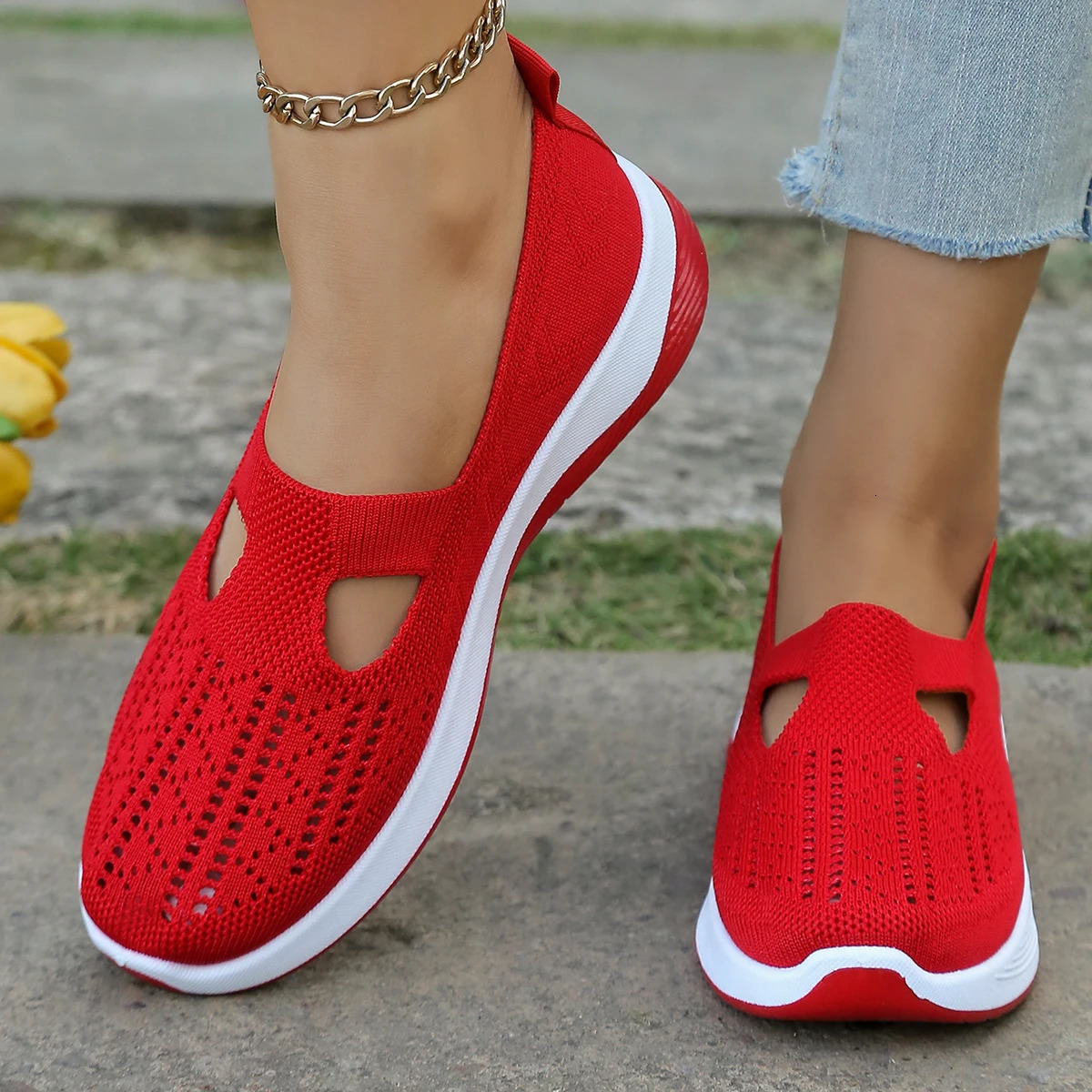womens summer shoes - casual sneaker simple four seasons general light flat Solid women shoes sale shoes with 250610