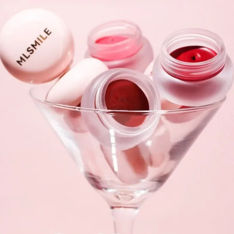 6 Colors Jelly Lip Cheek Mud Velvet Matte Blusher Lipsticks Berry Red Lip and Cheek Blush Cream Lasting Makeup Rouge Cosmetics 250614