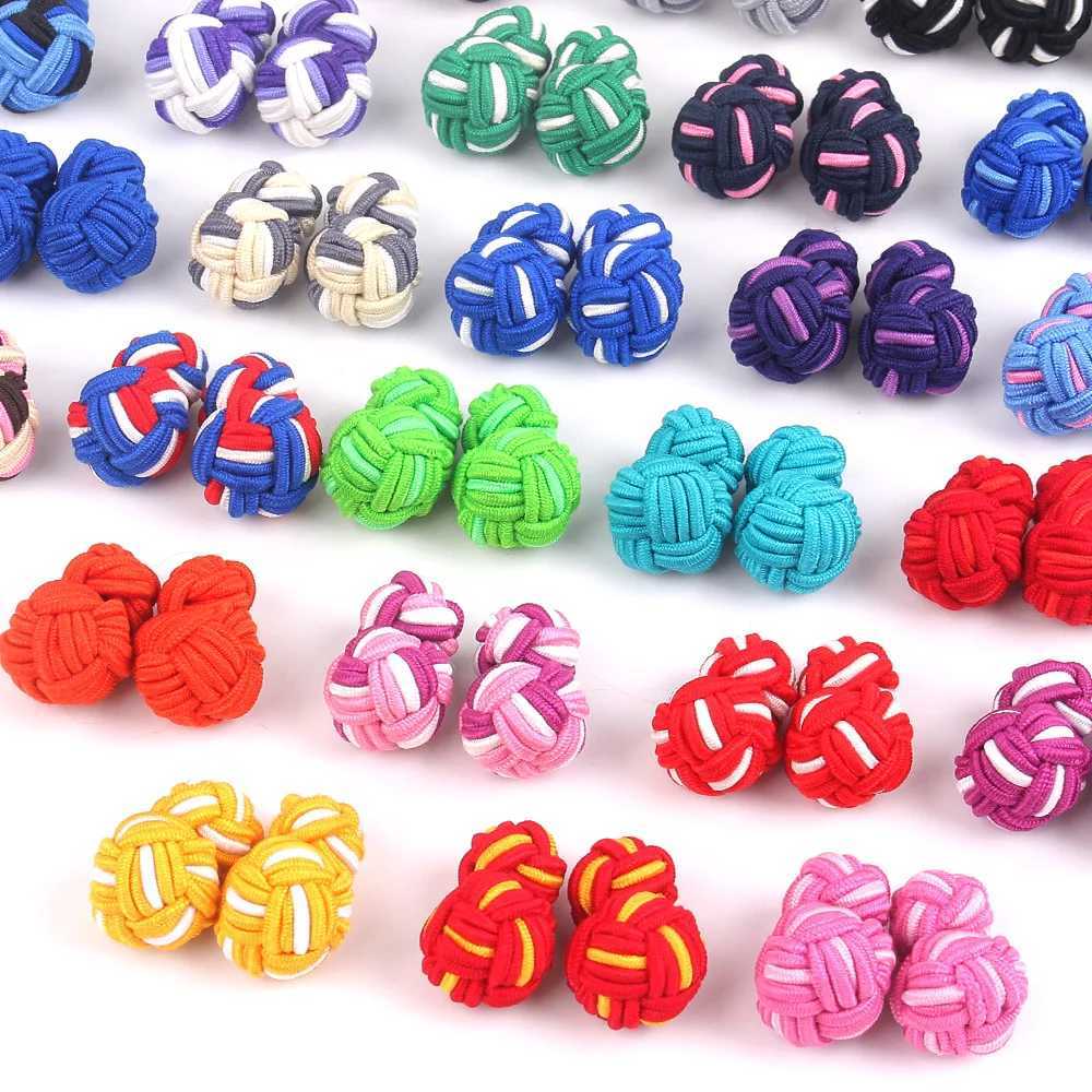 Knot Cufflink For Men Women Classic Shirts Cufflinks For Wedding Party XJ250614