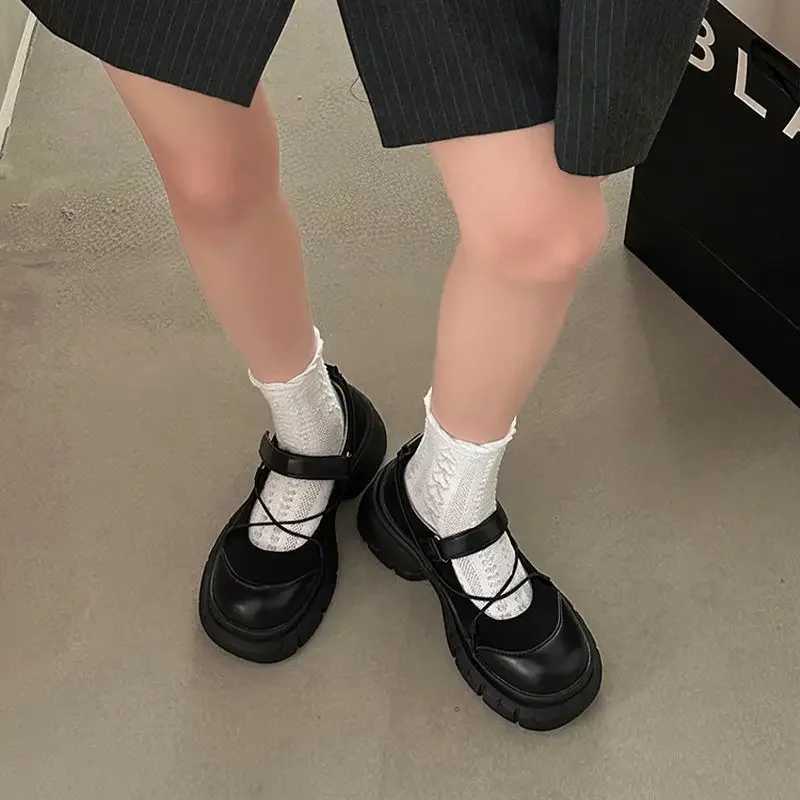Reliable Comfortable Zhao Zhaoyi Thick Bottom Mary Jane Small Leather Shoes Womens 2024 Spring Summer New Style Loafers XJ250614