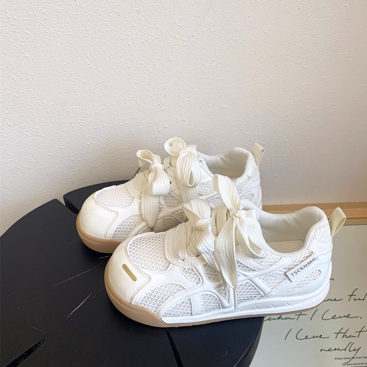 Ddmysports Mesh Breathable Agan New Thick Soled German Training Summer Thin Casual Sports Dad Shoes Outdoor Shoes