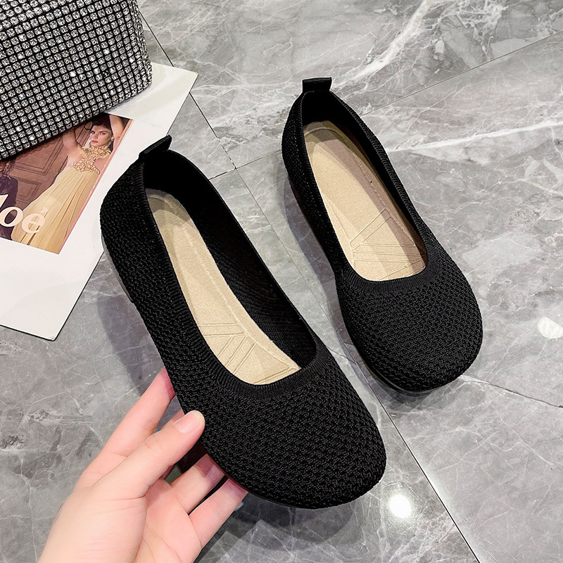 Ddmyoutdoor Ddmyoutdoor Old Beijing Cloth Work For Women Soft Sole Comfortable Office Flat Versatile S Shoes Spring Hollow Mesh Sandals Outdoor Outdoo
