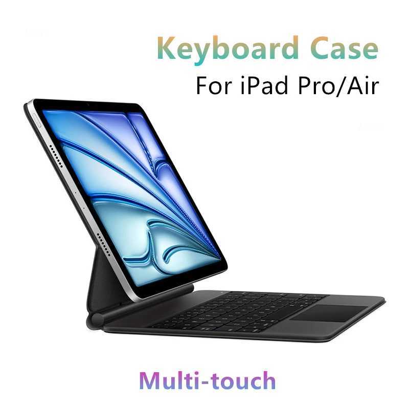 Magic Keyboard For iPad Pro 11 12.9 M4 2024 6th 5th 4th 3rd 2022 2021 2020 2018 M2 Air 4 5 10.9 10th Wireless Smart Cover Case X250614
