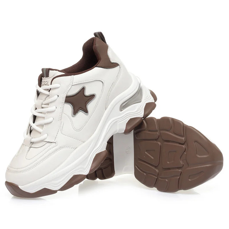 Leisure Retro Breathable Platform Sneakers Women Summer Fashionable Versatile Round Toe Soft Sole Causal Shoes 250610