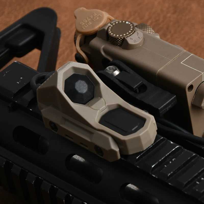 Tactical AXON Flashlight Switch Double Control Pressure Switch For M300 M600 Light PEQ15 OGL DBAL NGAL MAWL CQBL Laser XJ250613