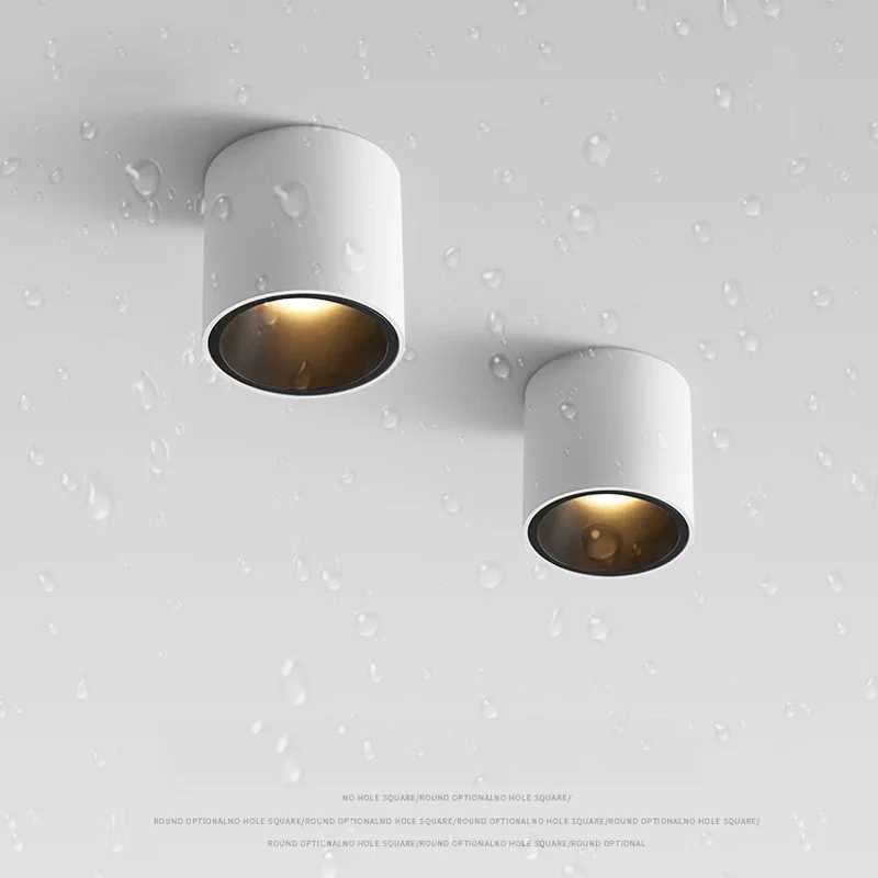 2023 IP65 Waterproof LED Downlight Ceiling Spotlights Living Lamp Nordic Lighting For Kitchen Aisle Spot light Surface mountedXJ2500613