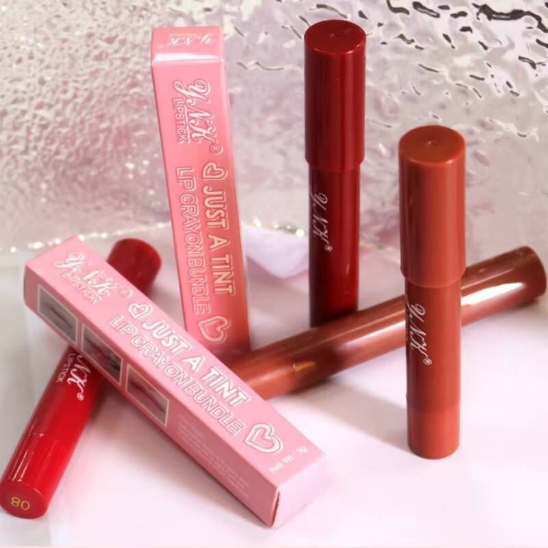 1PC Pink Series Velvet Matte Waterproof Long Lasting Red Lipstick Lip Tint Pen Cosmetic Makeup happy