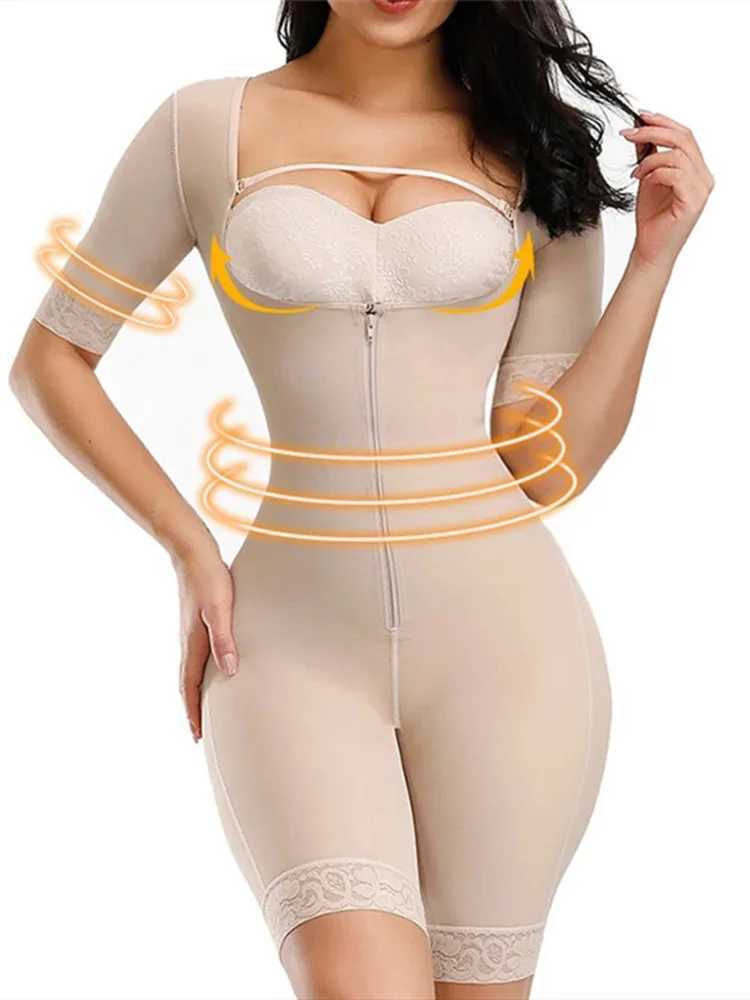Body Shaper Women Slimming Shapewear butt lifter shaper tummy fat burner Colombian Reductive Girdles Underbust Corset Bodysuit XJ250614