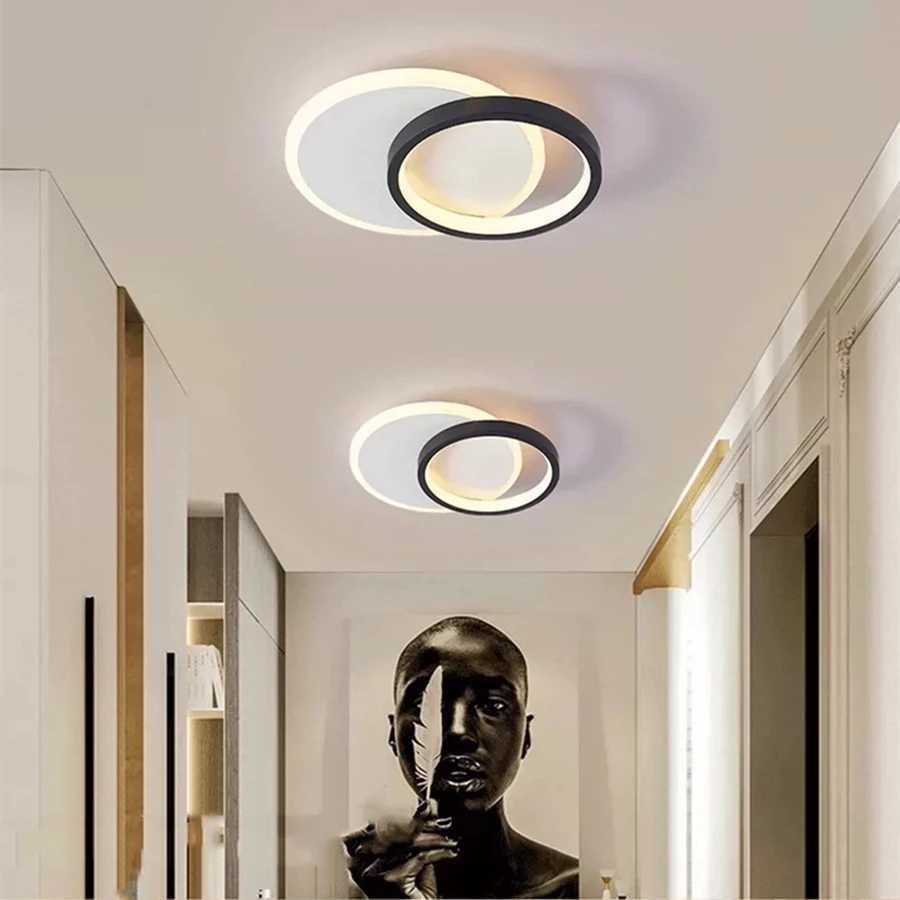 Nordic Luxury LED Aisle Light Modern Simple Metal Ceiling Light Living Room Restaurant Bedroom Decor Creative Ceiling Lamp Light XJ2500613