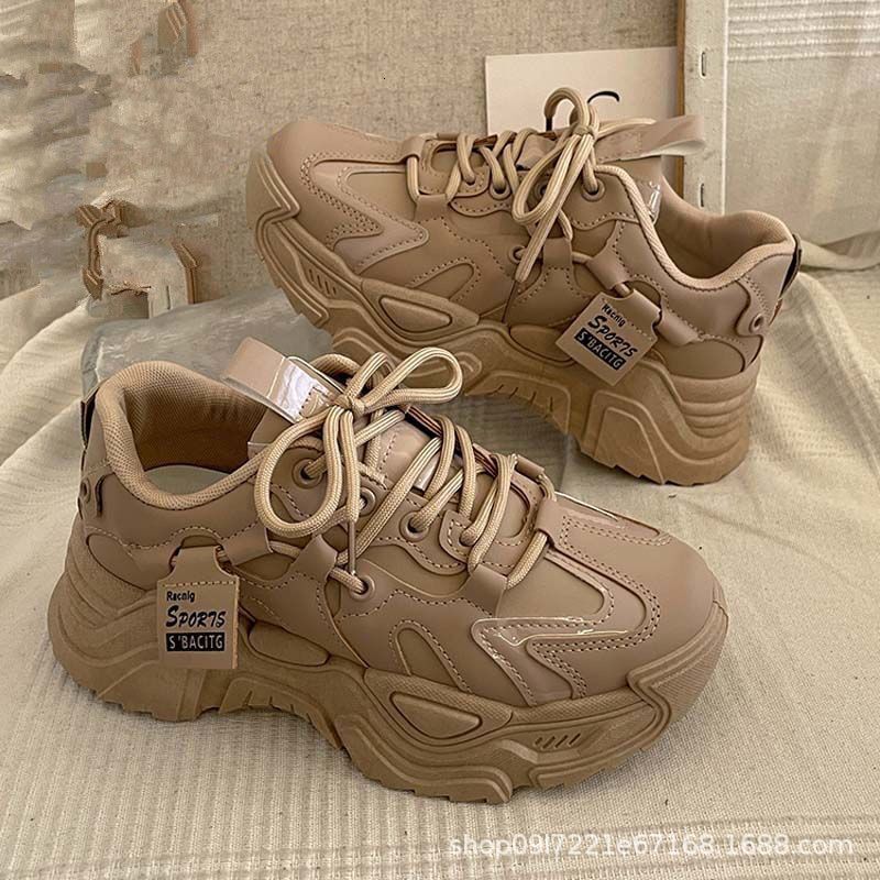 Mesh Breathable Dad Women Versatile Ins Style Autumn Casual Shoes New Casual Sports Running Shoes For Students ddmymonkey