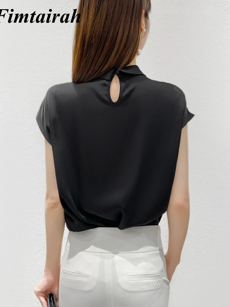 Fimtairah 6A 25MM White Silk Shirt Women short-sleeved high-end heavy Summer Spring summer mulberry silk top T-shirt 250609
