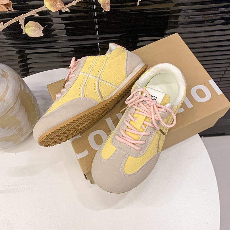 Ddmysports Spring Korean Style Agan For Women New Trendy Versatile Casual Sports Super Popular Fashion German Training Shoes Outdoor Shoes