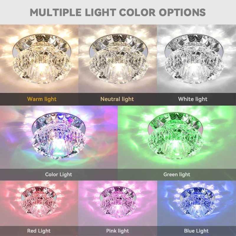LED Crystal lamp Embedded ceiling light For Home living room corridor Decorative ceiling lamp Porch balcony Indoor lighting XJ2500613