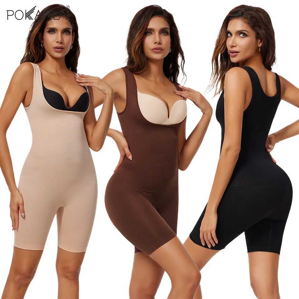 Womens One-Piece Tight Buttocks Control Lifting Shaping Shapewear Bodysuit Device High Waist Training Tight Fitting Clothing XJ250614