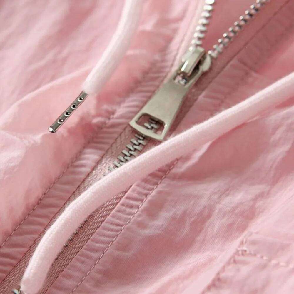 Simplicity Thin Sunscreen Clothing Anti UV Loose Summer Long Sleeved Jacket Waterproof Quick Dry Women's Coat Outdoor Sports