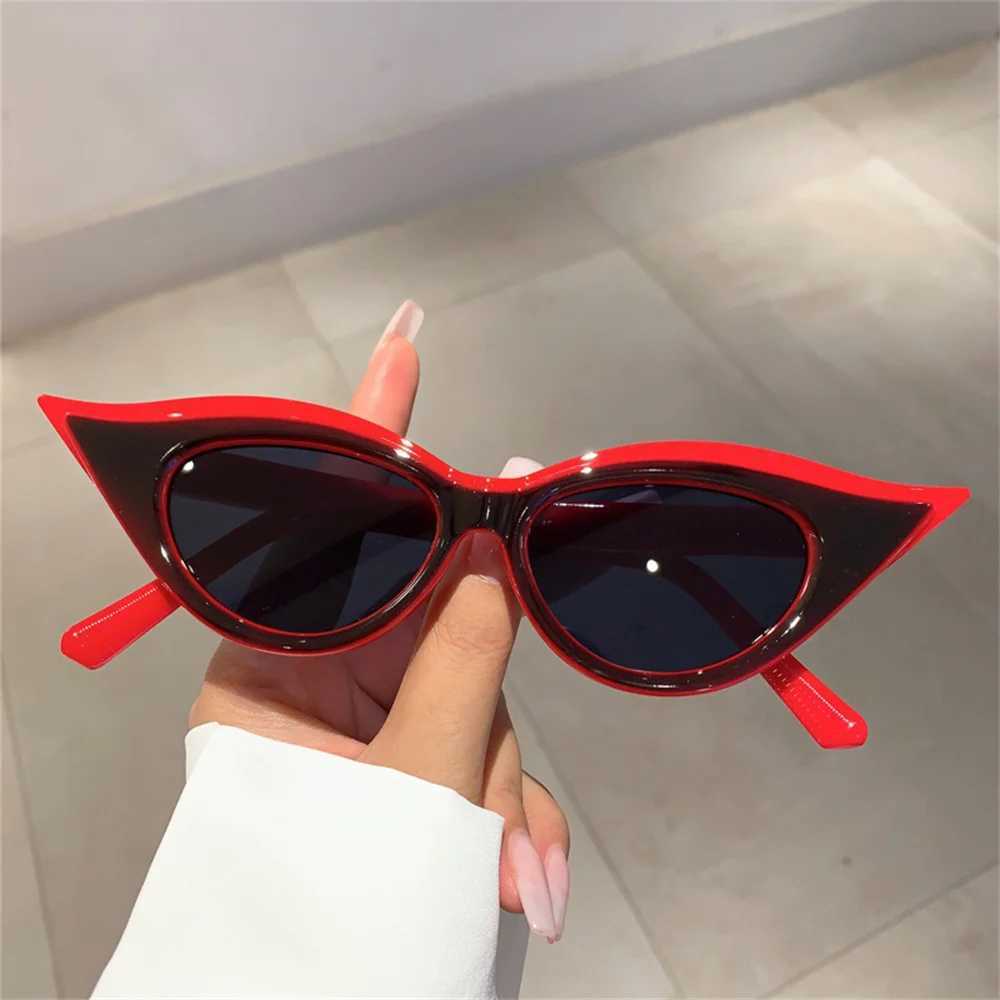 KLASSNUM Luxury Cat Eye Sunglasses Women Y2K Fashion Personalized UV400 Sun Glasses Travel Driving Eyewear Anti-UV Eyeglasses Z250614