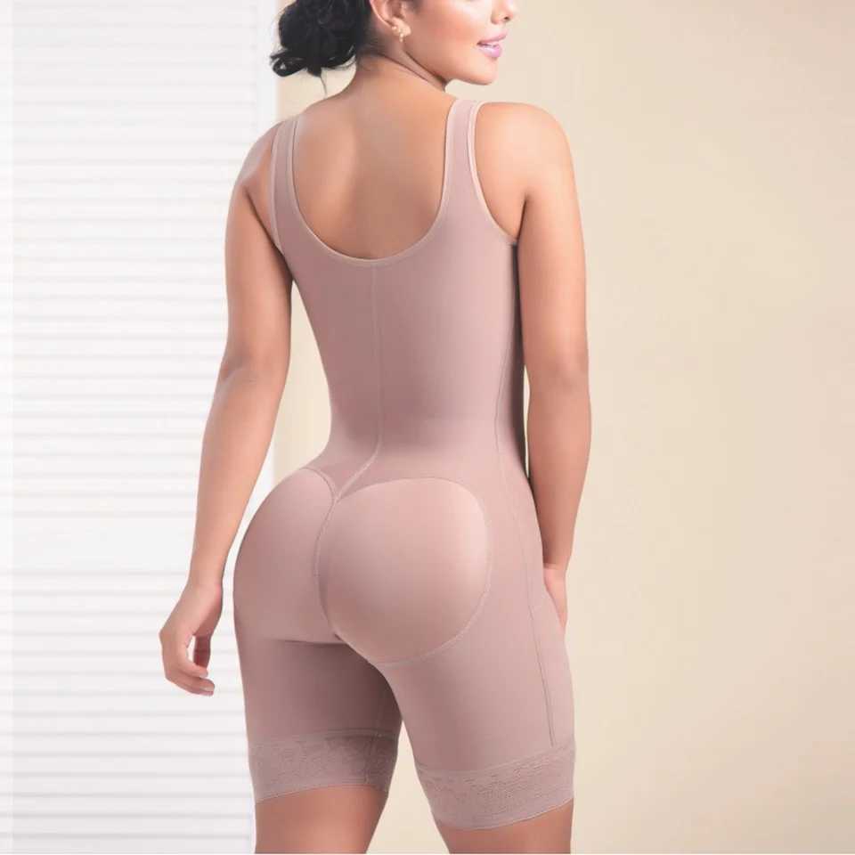 BBL Stage 2 Colombianas Mujer Full Body Support High Compression Shrink Waist Post Surgery Shapewear Ass Stuff Butt Lifter XJ250614