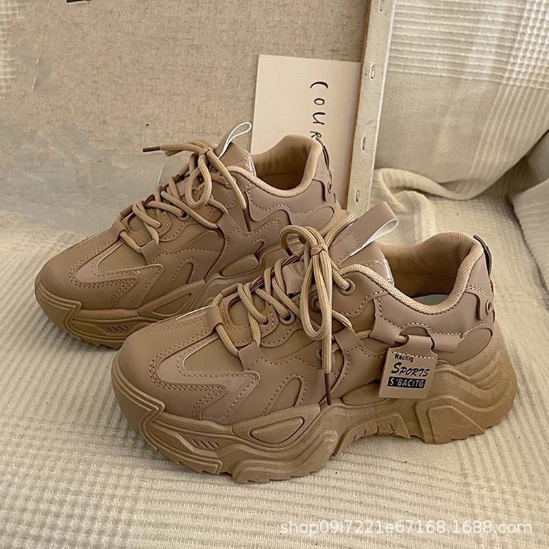 Mesh Breathable Dad Women Versatile Ins Style Autumn Casual Shoes New Casual Sports Running Shoes For Students ddmymonkey