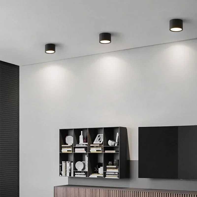 Nordic Round Surface Mounted Downlight LED Small Ceiling Light Spotlight Hallway Entrance Light Aisle Light Indoor Lighting XJ2500613