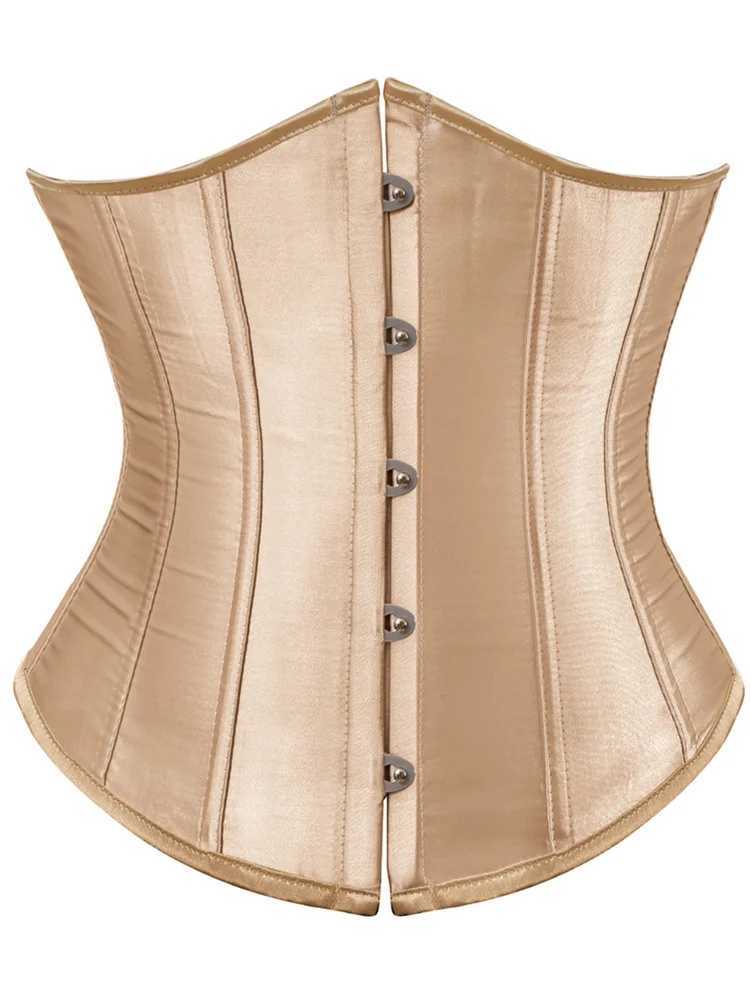 Women Corset Wide Belt Back Bandage Slim Waist Body Shaper Bustiers Gothic Punk Vintage Tank Tops XJ250614