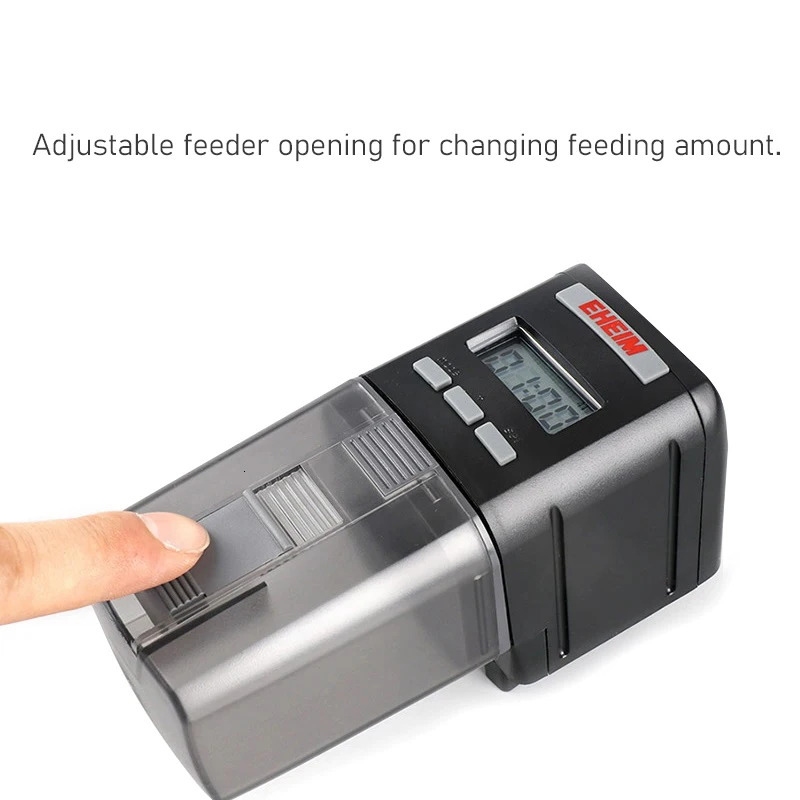 EHEIM Everyday Battery Operated Programmable Timer Automatic Aquarium Tank Fish Feeder Food Dispenser 250613