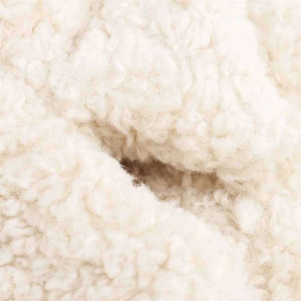 autumn new women's clothing style fashionable loose casual long sleeved artificial fur effect coat jacket