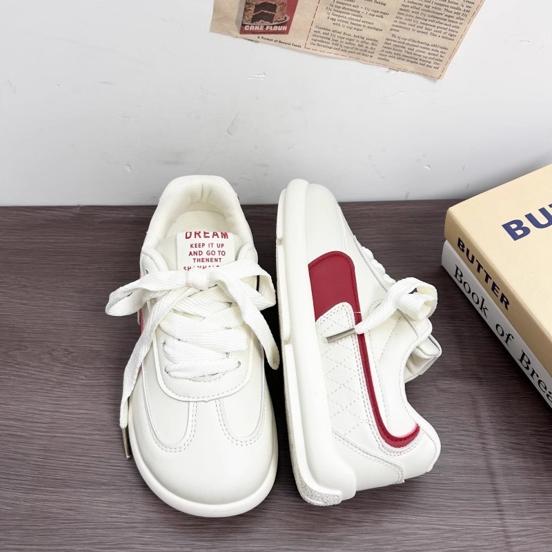 Ddmysports Spring New Korean Style Versatile Blue Casual Sneakers Women S Lightweight Sports White Trendy German Training Shoes Outdoor Shoes