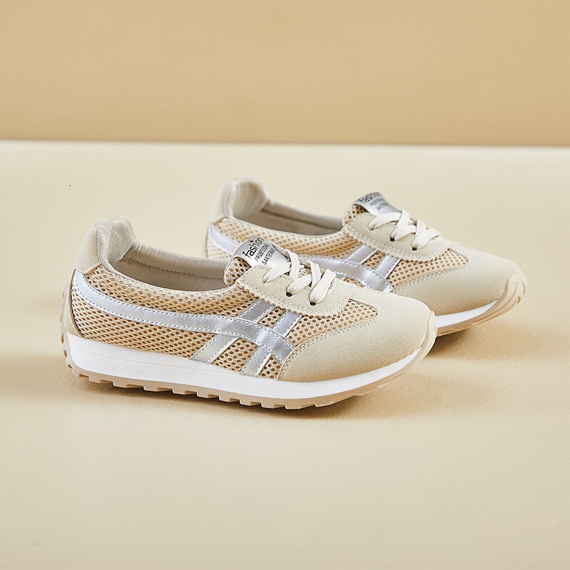 Ddmysports New Women S Sports Spring And Autumn Versatile Soft Sole Breathable Casual Running Dad Shoes Outdoor Shoes