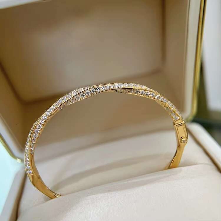 High Quality Designers Moissanite Engraveable 925 Sterling Silver Bangle Fine Jewelry Bracelet for Women