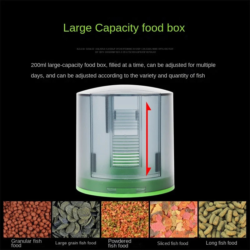 Cool Automatic Fish Feeder Digital Fish Tank Aquarium Electrical Plastic Timer Feeder Food Feeding Dispenser Tool Fish Feeder 250613