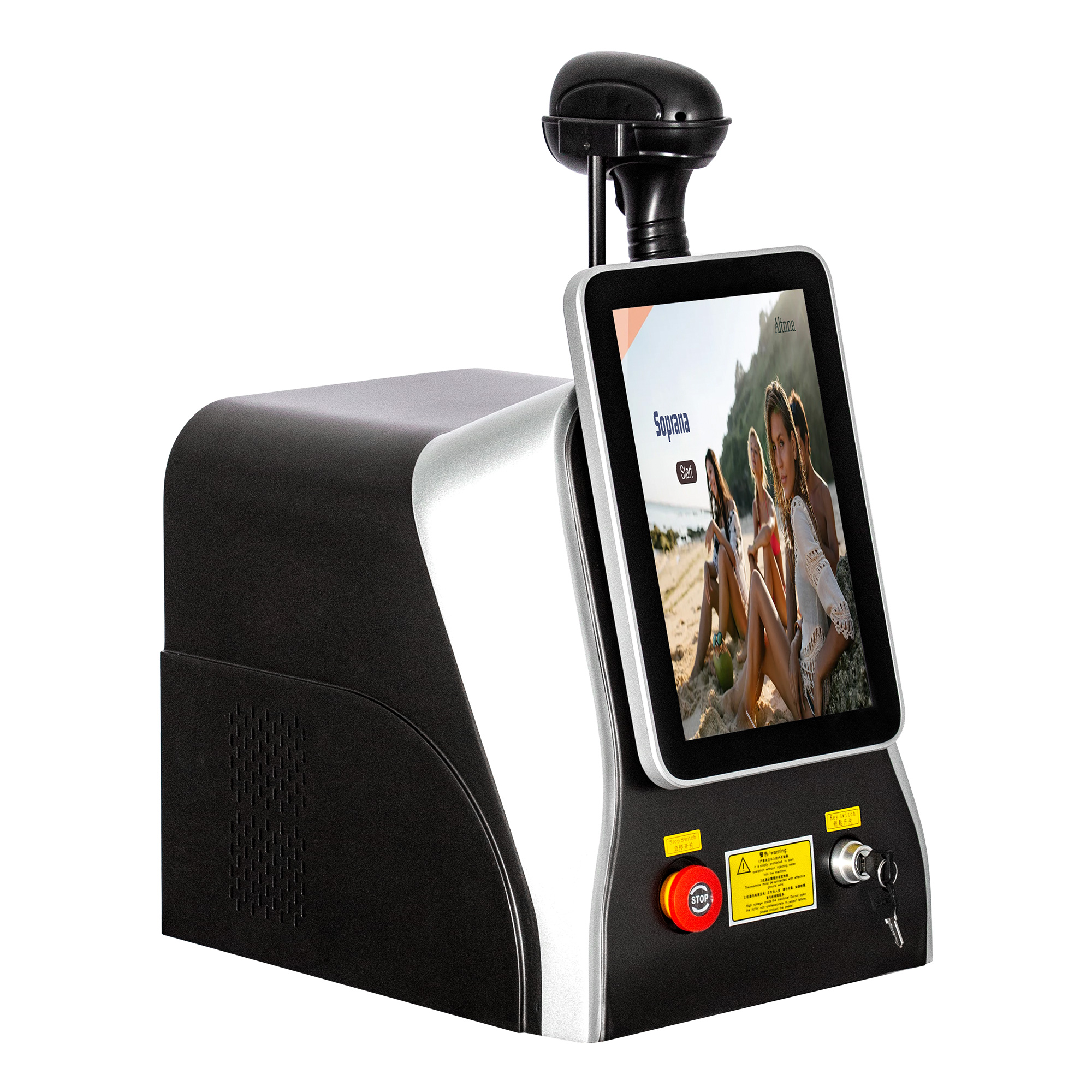 Diode Laser High Power 3 wavelength 755 808 1064nm Painless Permanent 808nm Professional Body Face Bikini Hair Removal Device